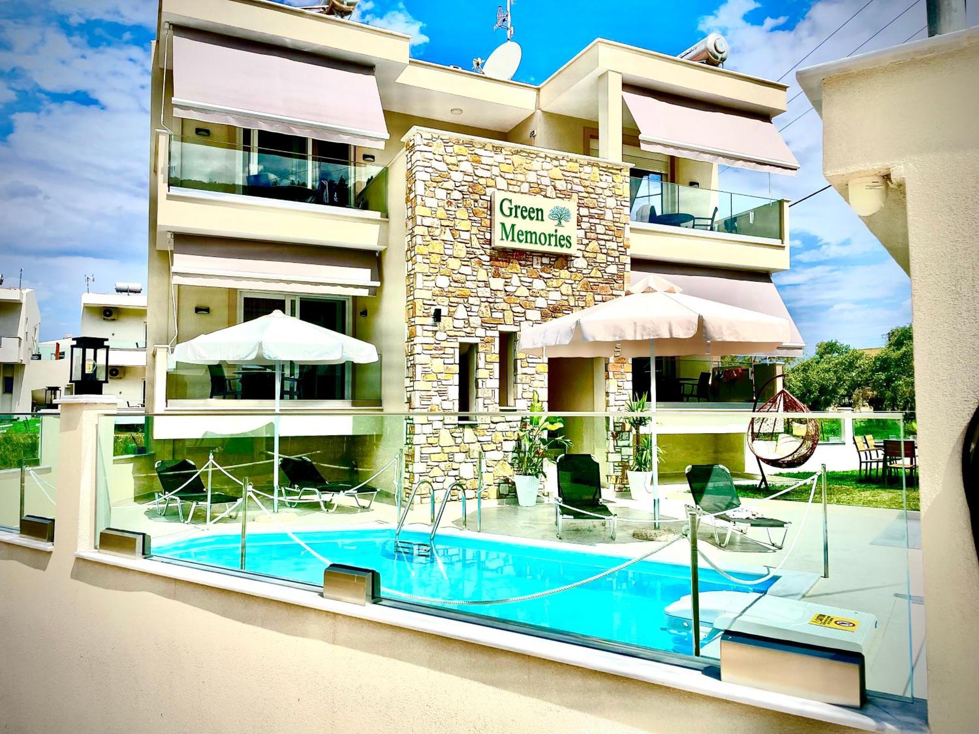Green Memories Skala Sotiros Exterior foto